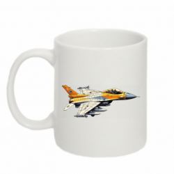 Кружка 320ml Истребитель ф-16 - FATLINE Кружка 320ml Истребитель ф-16