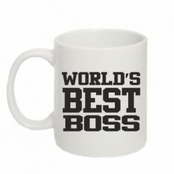 Кружка 320ml Worlds Best Boss - FATLINE Кружка 320ml Worlds Best Boss