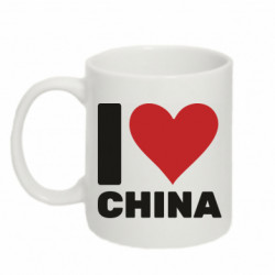 Кружка 320ml I love China - FATLINE Кружка 320ml I love China