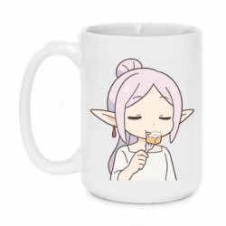 Кружка 420ml Фрірен кавай - FATLINE Кружка 420ml Фрірен кавай