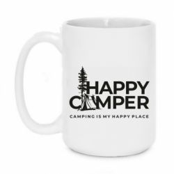Кружка 420ml My happy place - FATLINE Кружка 420ml My happy place