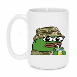 Кружка 420ml Пепе ЗСУ - FATLINE Кружка 420ml Пепе ЗСУ