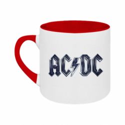 Кружка двухцветная 180ml AC/DC Logo