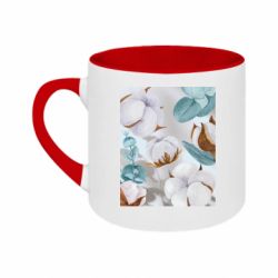 Кружка двухцветная 180ml Хлопок украинский - FATLINE Кружка двухцветная 180ml Хлопок украинский