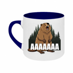 Кружки двоколірні 180ml