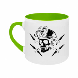 Кружки двоколірні 180ml - FATLINE