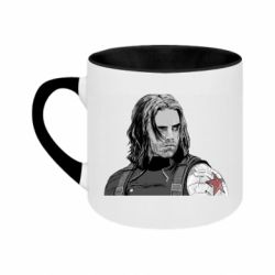 Кружка двухцветная 180ml Bucky Art - FATLINE Кружка двухцветная 180ml Bucky Art