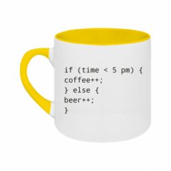 Кружки двухцветные 180ml