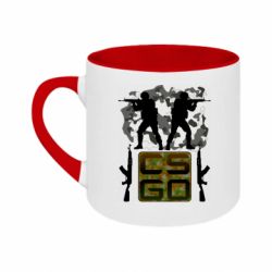 Кружки двухцветные 180ml - FATLINE
