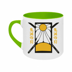 Кружки двухцветные 180ml