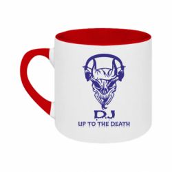 Кружка двухцветная 180ml Dj Up to the Dead