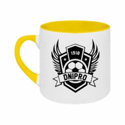 Кружка двухцветная 180ml Dnipro