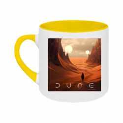 Кружка двухцветная 180ml Dune Дюна фан арт - FATLINE Кружка двухцветная 180ml Dune Дюна фан арт