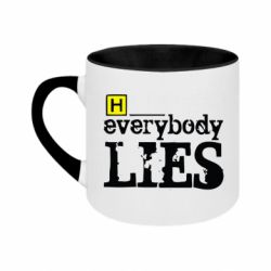 Кружки двоколірні 180ml - FATLINE