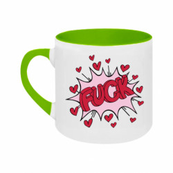 Кружки двоколірні 180ml - FATLINE