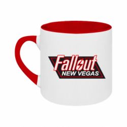 Кружка двухцветная 180ml Fallout New Vegas - FATLINE Кружка двухцветная 180ml Fallout New Vegas