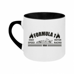 Кружка двухцветная 180ml Formula One