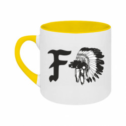 Кружки двухцветные 180ml