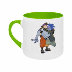 Кружки двоколірні 180ml - FATLINE