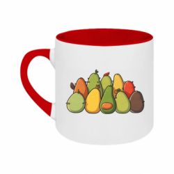 Кружки двухцветные 180ml - FATLINE