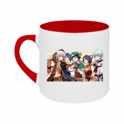 Кружки двоколірні 180ml