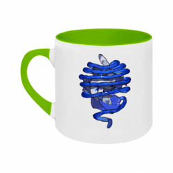 Кружки двоколірні 180ml - FATLINE