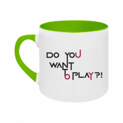 Кружки двоколірні 180ml - FATLINE