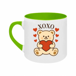 Кружки двухцветные 180ml