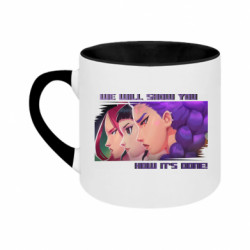 Кружки двоколірні 180ml - FATLINE