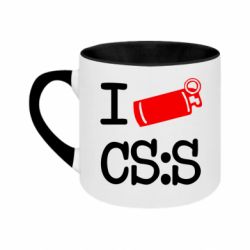 Кружки двоколірні 180ml - FATLINE