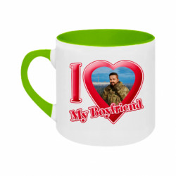 Кружки двухцветные 180ml