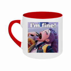 Кружки двоколірні 180ml - FATLINE