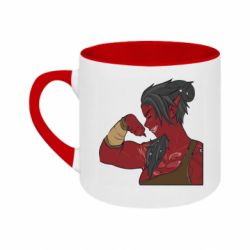 Кружки двухцветные 180ml - FATLINE