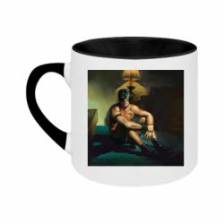 Кружки двоколірні 180ml - FATLINE