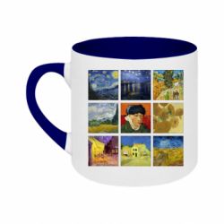 Кружки двоколірні 180ml - FATLINE