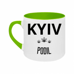 Кружки двоколірні 180ml - FATLINE