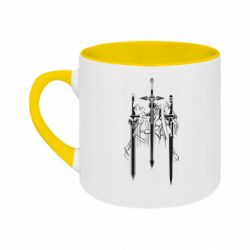 Кружки двоколірні 180ml - FATLINE