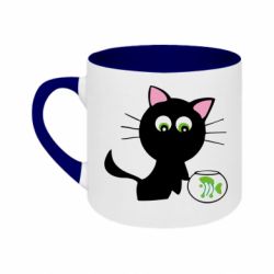 Кружки двоколірні 180ml - FATLINE