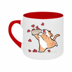 Кружки двухцветные 180ml