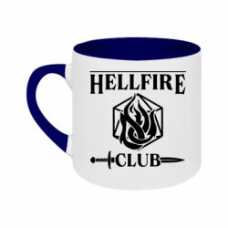 Кружка двухцветная 180ml Клуб Адского Огня