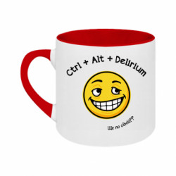 Кружки двухцветные 180ml