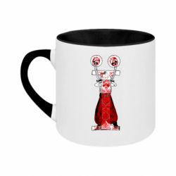 Кружки двоколірні 180ml - FATLINE