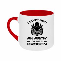 Кружки двоколірні 180ml