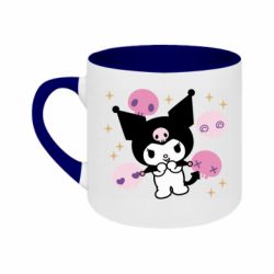 Кружка двоколірна 180ml Куромі та Черепи - FATLINE Кружка двоколірна 180ml Куромі та Черепи