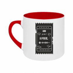 Кружки двоколірні 180ml - FATLINE