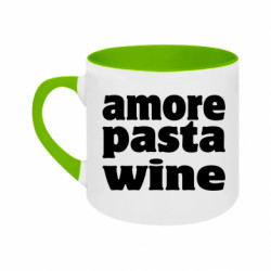 Кружки двухцветные 180ml