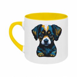 Кружка двоколірна 180ml Маленький песик - FATLINE Кружка двоколірна 180ml Маленький песик
