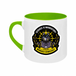 Кружки двухцветные 180ml - FATLINE