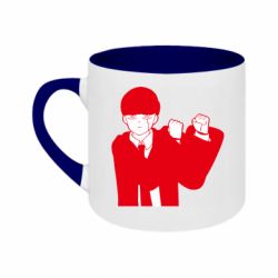 Кружки двоколірні 180ml - FATLINE