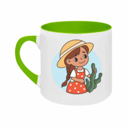 Кружки двухцветные 180ml